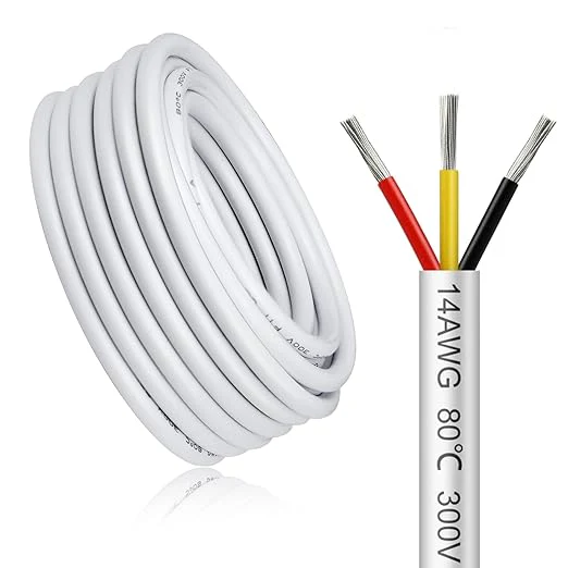 5/10/20/30 Metres 14/22 AWG, 3 x 2.0/4 x 2.0/6 x 0.3/6 x 2.0 mm² Electric Cable, 6 Core Cable, 5V/12V/24V/300V Power Cable, Tinned Copper Cable, Flexible and Soft, Low Impedance, High Temperature Resistance, Extension Cable - Image 2