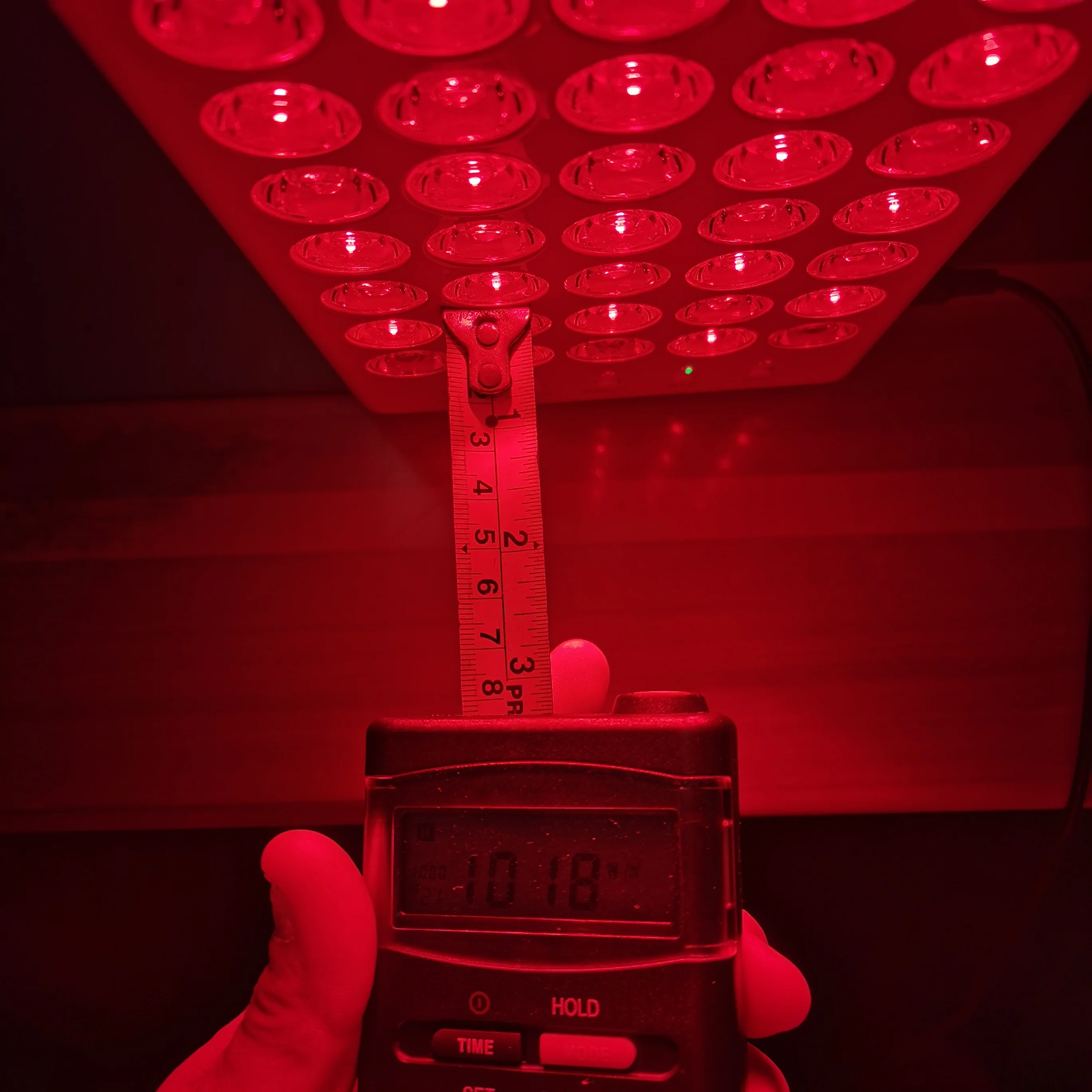 50W Desktop Infrared Therapy Lamp – 40 LEDs | Button Control | Red Light 660nm & IR 850nm | Dimmable & Timer | AC100–240V | Desktop Stand Design | for Skin Beauty | Included Protective Goggles | US / EU / UK / AU Plug - Image 9