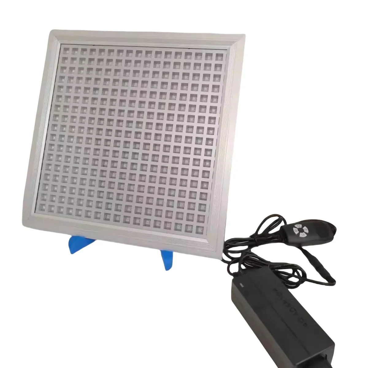 50W Infrared Blue Light Tanning Lamp – Blue Light 460–465nm | Dimmable & Timer | AC100–240V | Aluminum Alloy + PC Cover | for Skin Tanning, Bronze Finish | Blue Stand / Desktop Stand | Included Controller, Hook, Protective Goggles | US / EU / UK / AU Plug - Image 6