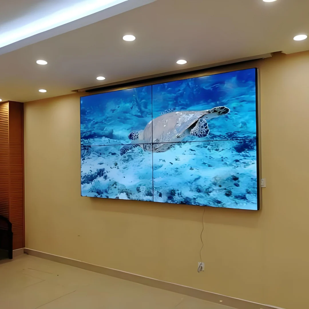 49” BOE LCD Video Wall – 2x2 Kit (4 Panels) | 1920x1080 FHD | 500 nits | Ultra Narrow Bezel 3.5mm | HDMI Splicer + Wall Mount Included - Image 9