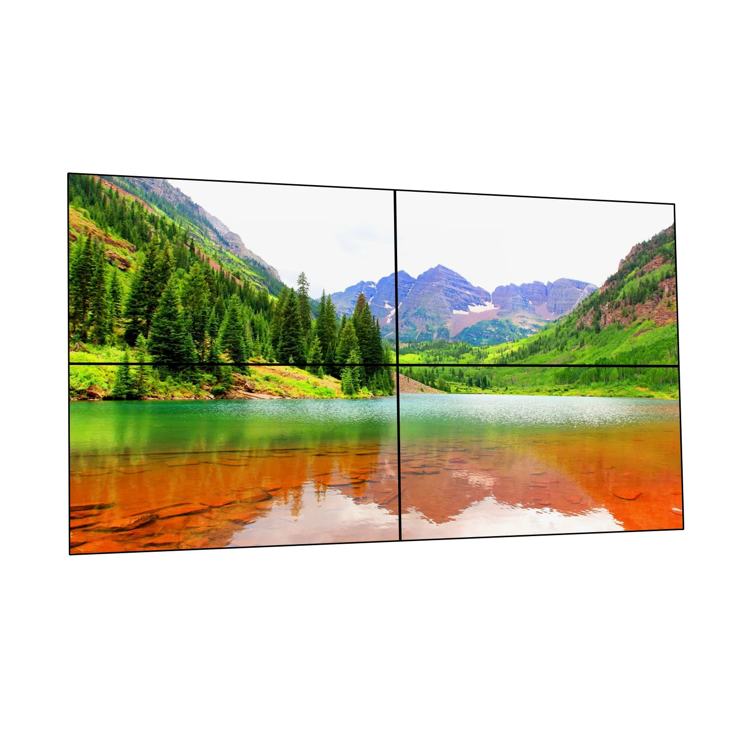 55” BOE LCD Video Wall – 2x2 Kit (4 Panels) | 1920x1080 FHD | 500 nits | Ultra Narrow Bezel 0.88mm / 1.7mm / 3.5mm | HDMI Splicer + Wall Mount Included - Image 15