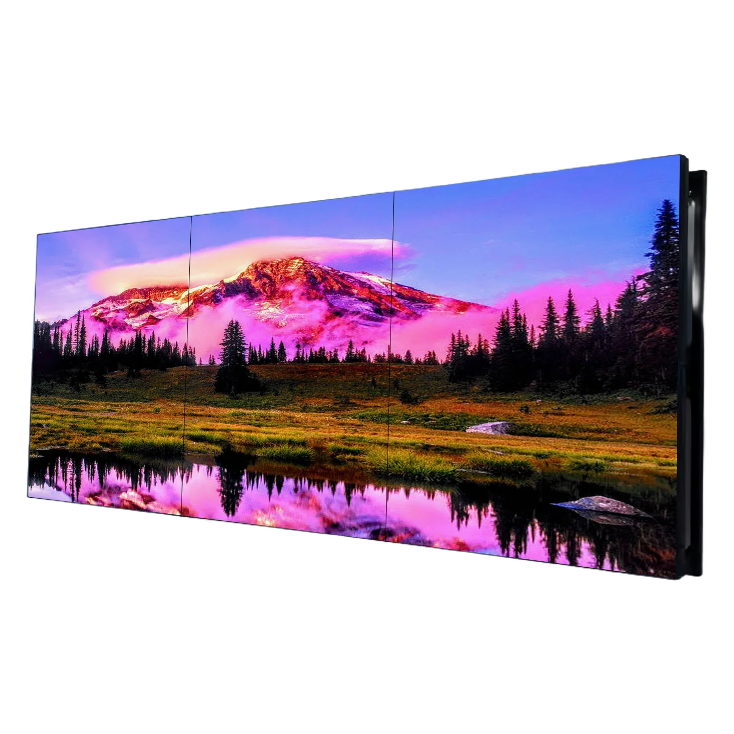 55” BOE LCD Video Wall – 3x2 Kit (6 Panels) | 1920x1080 FHD | 500 nits | Ultra Narrow Bezel 0.88mm | 1.7mm | 3.5mm | HDMI Splicer + Wall Mount Included - Image 10
