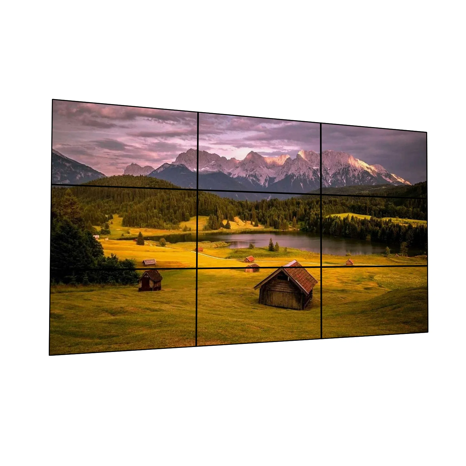 55” BOE LCD Video Wall – 3x3 Kit (9 Panels) | 1920x1080 FHD | 500 nits | Ultra Narrow Bezel 0.88mm / 1.7mm / 3.5mm | HDMI Splicer + Wall Mount Included - Image 11