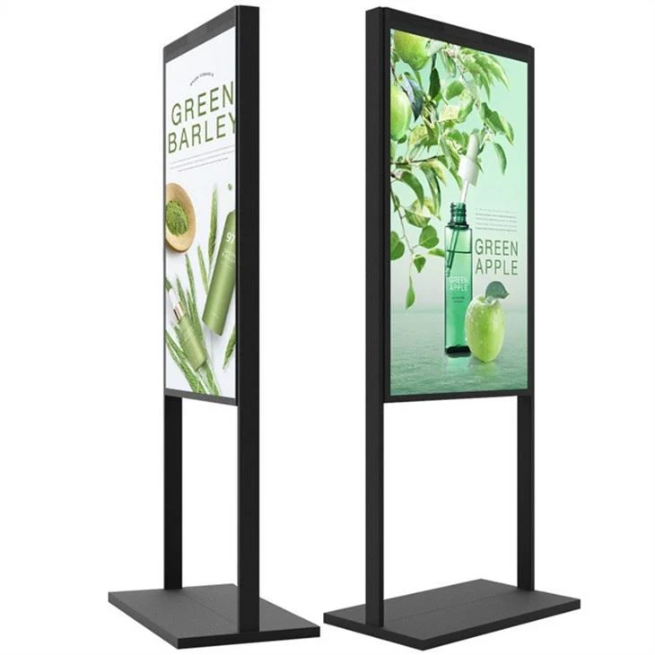 55" Double-Sided High Bright LCD Window Display, 2500nits Front + 700nits Back, Android 2+32G, Non-Touch, Cloud/APP/USB, Hanging/Floor Stand - Image 5
