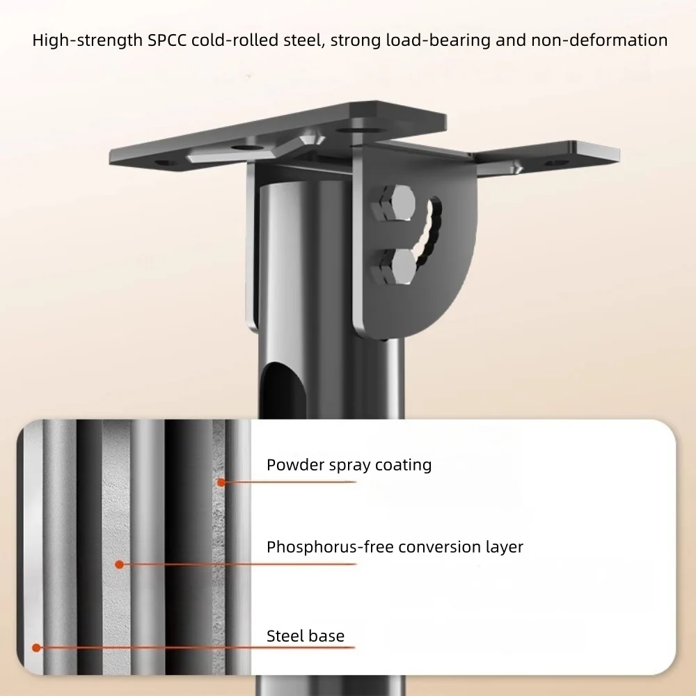 42-85 inch LCD Screen Hanger LCD TV Ceiling Hanger 360 Degree Rotation Wall-mounted LCD Monitor Stand - Image 7