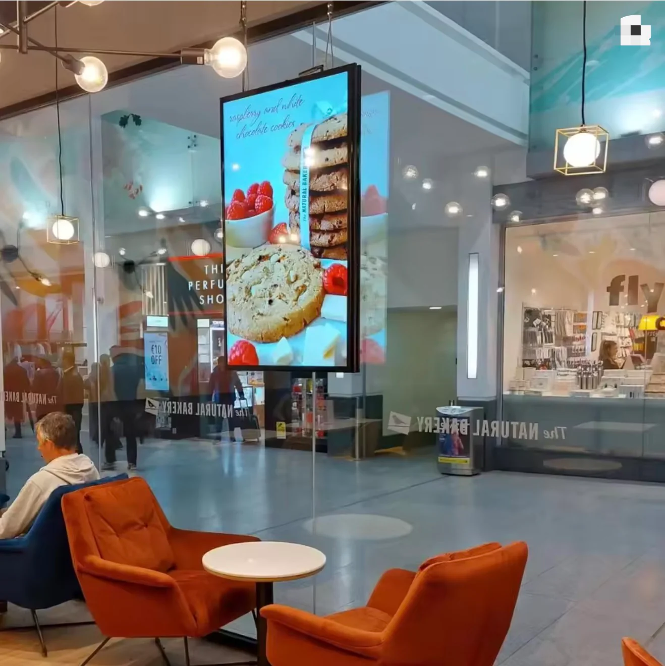 49" Single-Sided 2500nits High Bright Window LCD Display Screen, Android RK3568 2G+32G, Non-Touch, Cloud/APP/USB, Wall-Mount/Floor Stand/Suspended Installation - Image 10