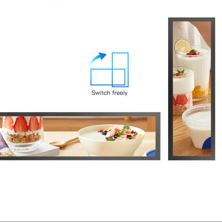 56.6 Inch (1431×160mm Viewable) Commercial Android Stretched LCD Bar Display | Ultra-Wide Shelf Screen | Cloud / USB / Mobile App - Image 15