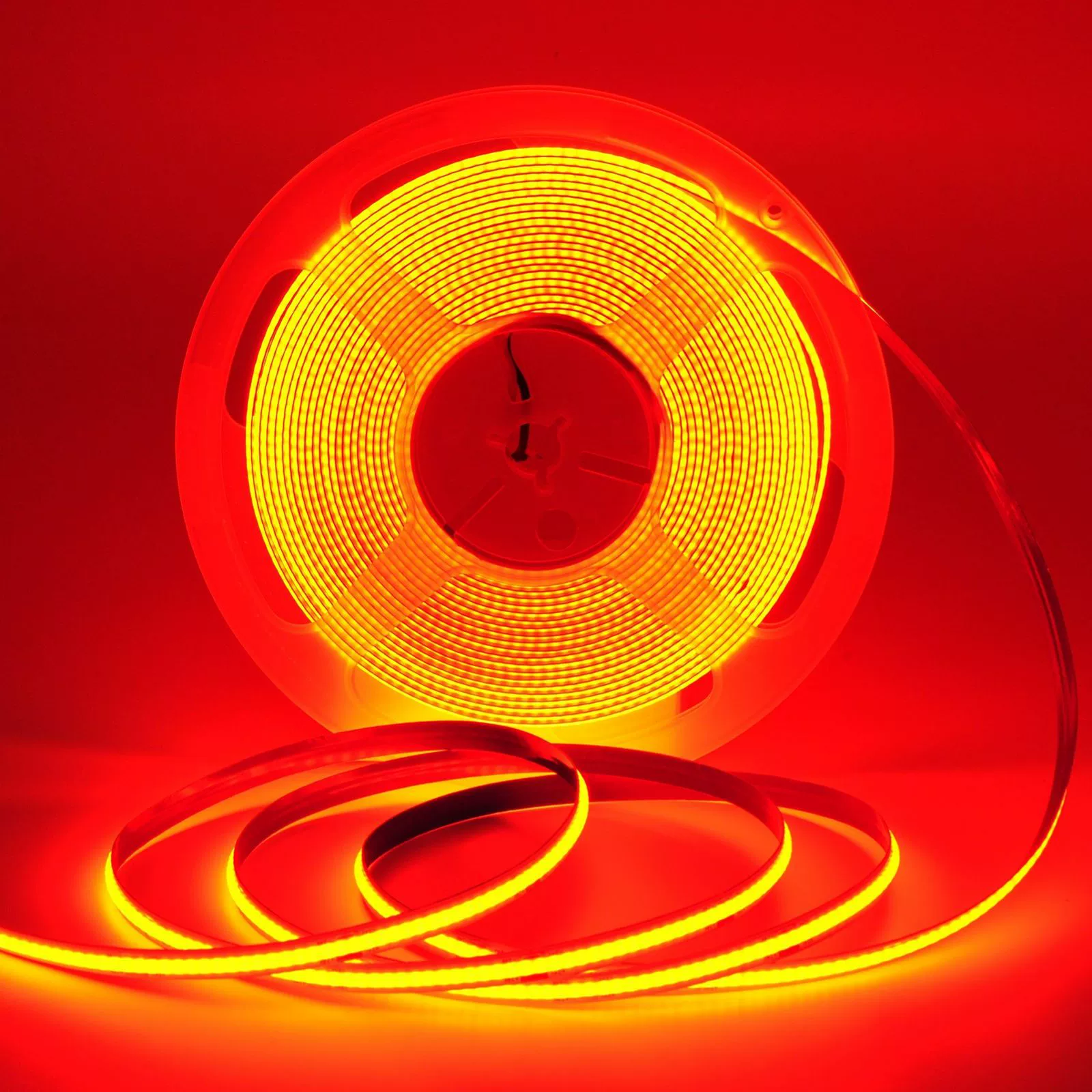5MM Wide COB Flexible LED Strip Light - 12V / 24V | 384 LEDs/M | 3000K / 4000K / 6500K / Red / Blue / Green / Pink / Yellow | 5mm PCB | CRI 90+ | Dot-Free Continuous Lighting | Non-Waterproof | for Cabinets,Kitchen Office Lighting | 5/50M - Image 5