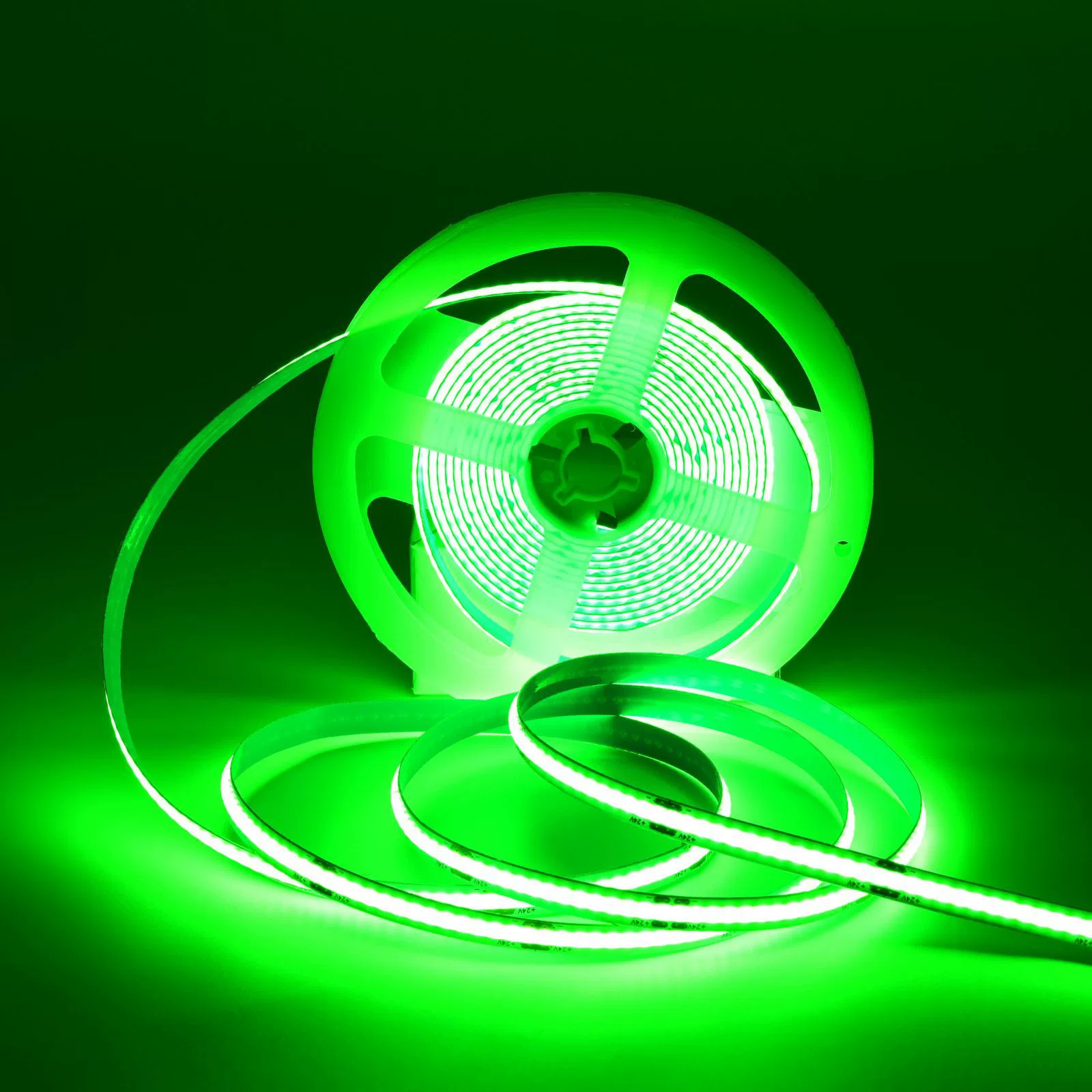 5MM Wide COB Flexible LED Strip Light - 12V / 24V | 384 LEDs/M | 3000K / 4000K / 6500K / Red / Blue / Green / Pink / Yellow | 5mm PCB | CRI 90+ | Dot-Free Continuous Lighting | Non-Waterproof | for Cabinets,Kitchen Office Lighting | 5/50M - Image 7