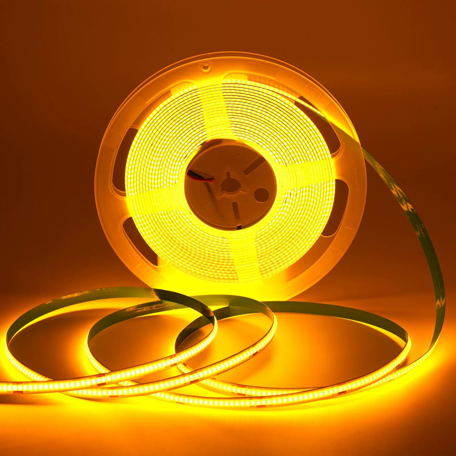 5MM Wide COB Flexible LED Strip Light - 12V / 24V | 384 LEDs/M | 3000K / 4000K / 6500K / Red / Blue / Green / Pink / Yellow | 5mm PCB | CRI 90+ | Dot-Free Continuous Lighting | Non-Waterproof | for Cabinets,Kitchen Office Lighting | 5/50M - Image 9