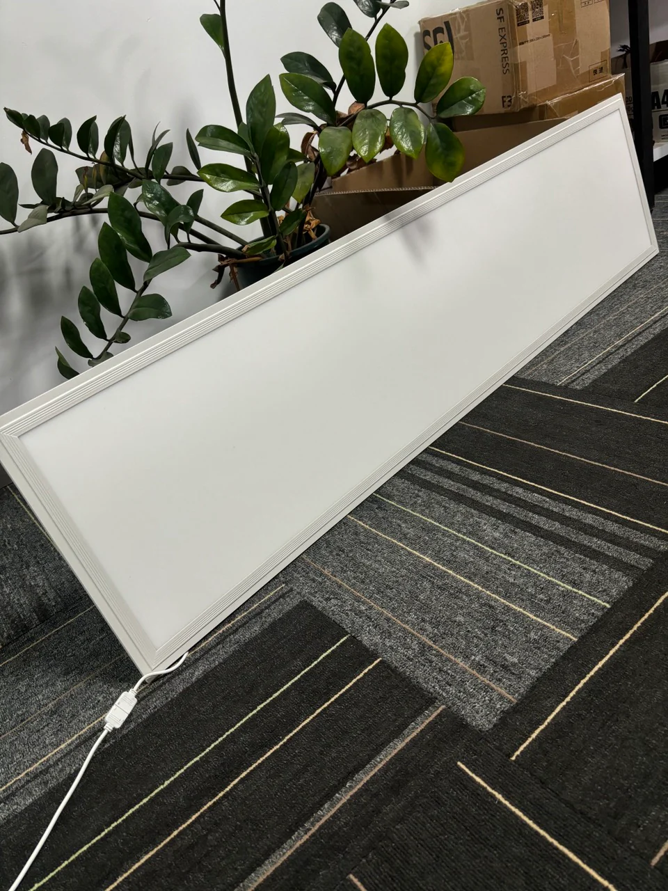5PACK 1x4 FT - 300*1200 (mm) LED Flat Panel LED Drop Ceiling Lights, 40W 3600 LM, 3000/4000/6500k Dimmable Recessed Troffer Light Fixture for Office/Garage/Basement - Image 4