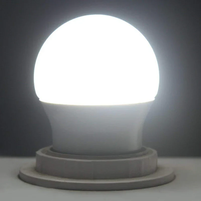 6 Pack 7Watt 600LM G60 LED Bulb Light (45W Equivalent) E27 Screw Base 100-240V AC Non-dimmable 60mm White Light LED Globe - Image 5