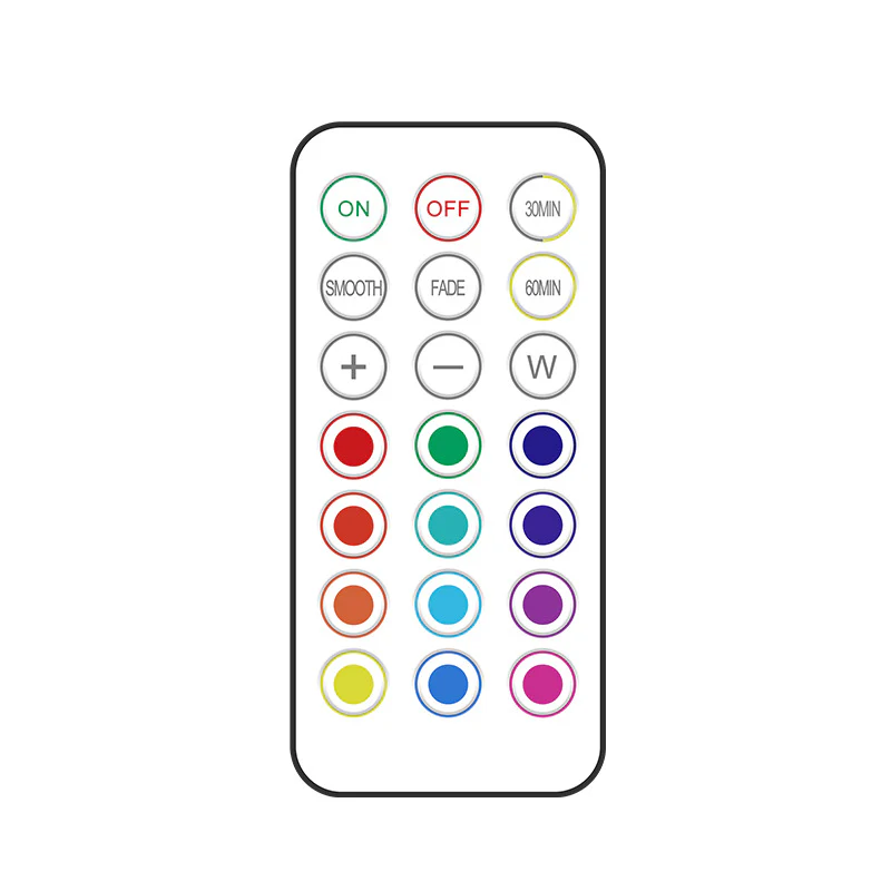6 Pack LED Puck Lights with Remote, White Finish RGBW Color Changing Under Cabinet Lights Wireless,13 Colors Changeable LED Closet Light Dimmable,AA Battery Operate Push Night Lights with Timer Function - Image 7