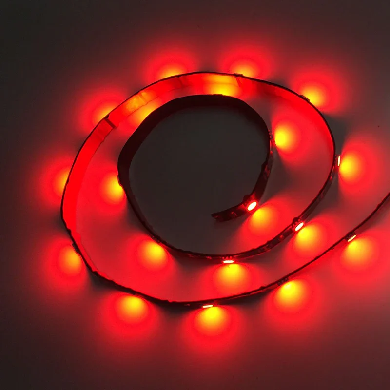 635nm SMD5050 DC12V Red LED Strip Light – Bright Red for Indicators & Signage, 30/60/120 LEDs/m, 5 Meters, IP00/IP65 - Image 4