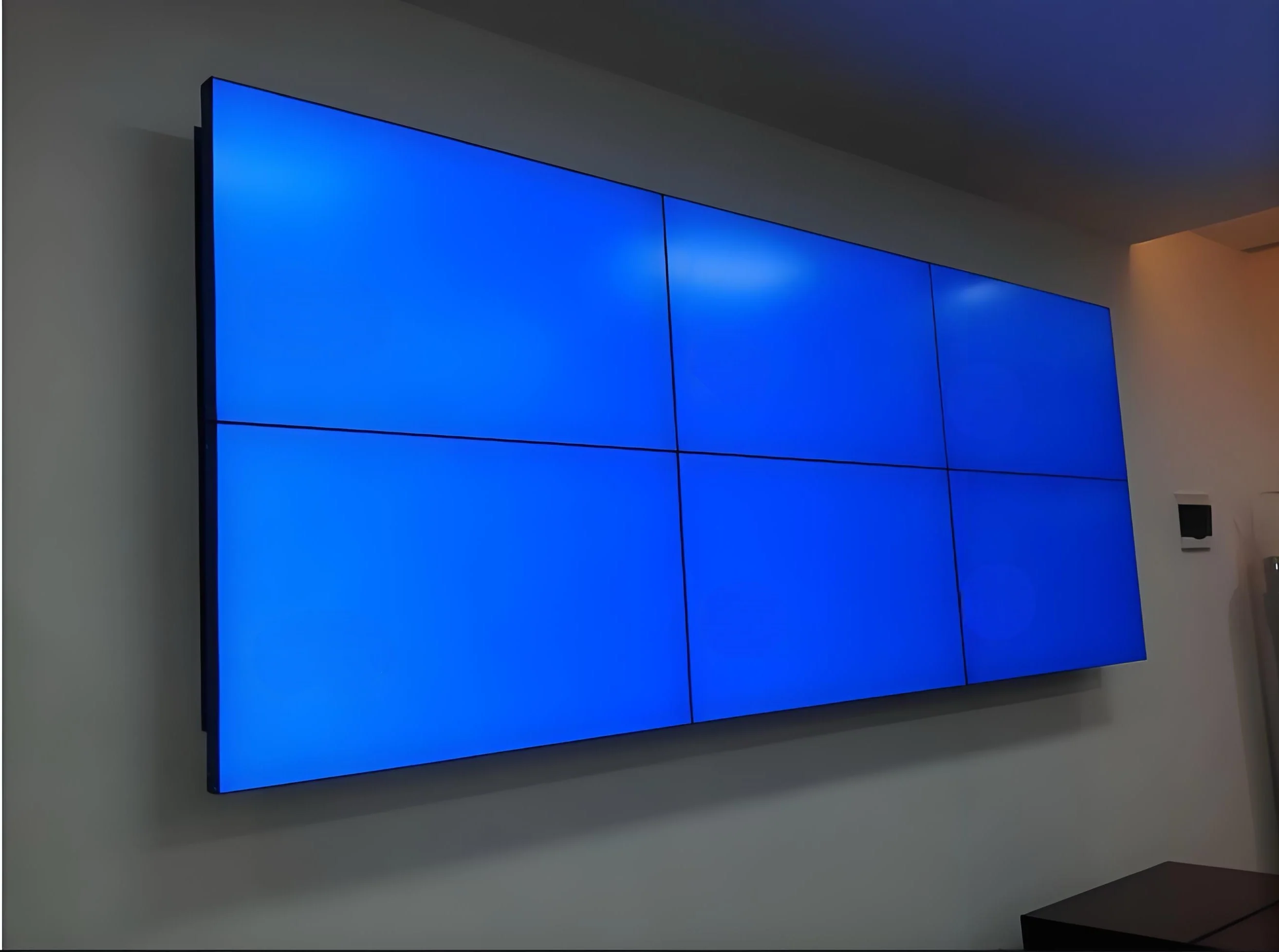 46” BOE LCD Video Wall – 3x2 Kit (6 Panels) | 1920x1080 FHD | 500 nits | Ultra Narrow Bezel 0.88mm / 1.7mm / 3.5mm | HDMI Splicer + Wall Mount Included - Image 3