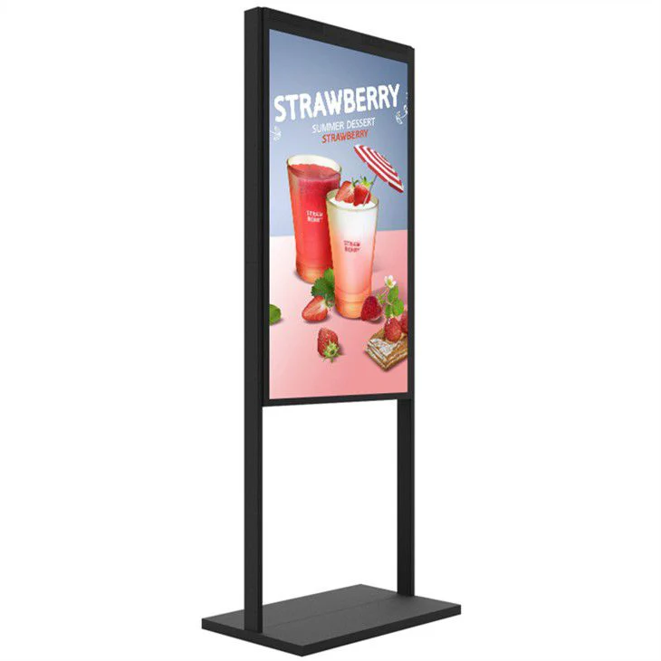 43" Double-Sided High Bright LCD Window Display, 2500nits Front + 700nits Back, Android 2+32G, Non-Touch, Cloud/APP/USB, Hanging/Floor Stand - Image 5