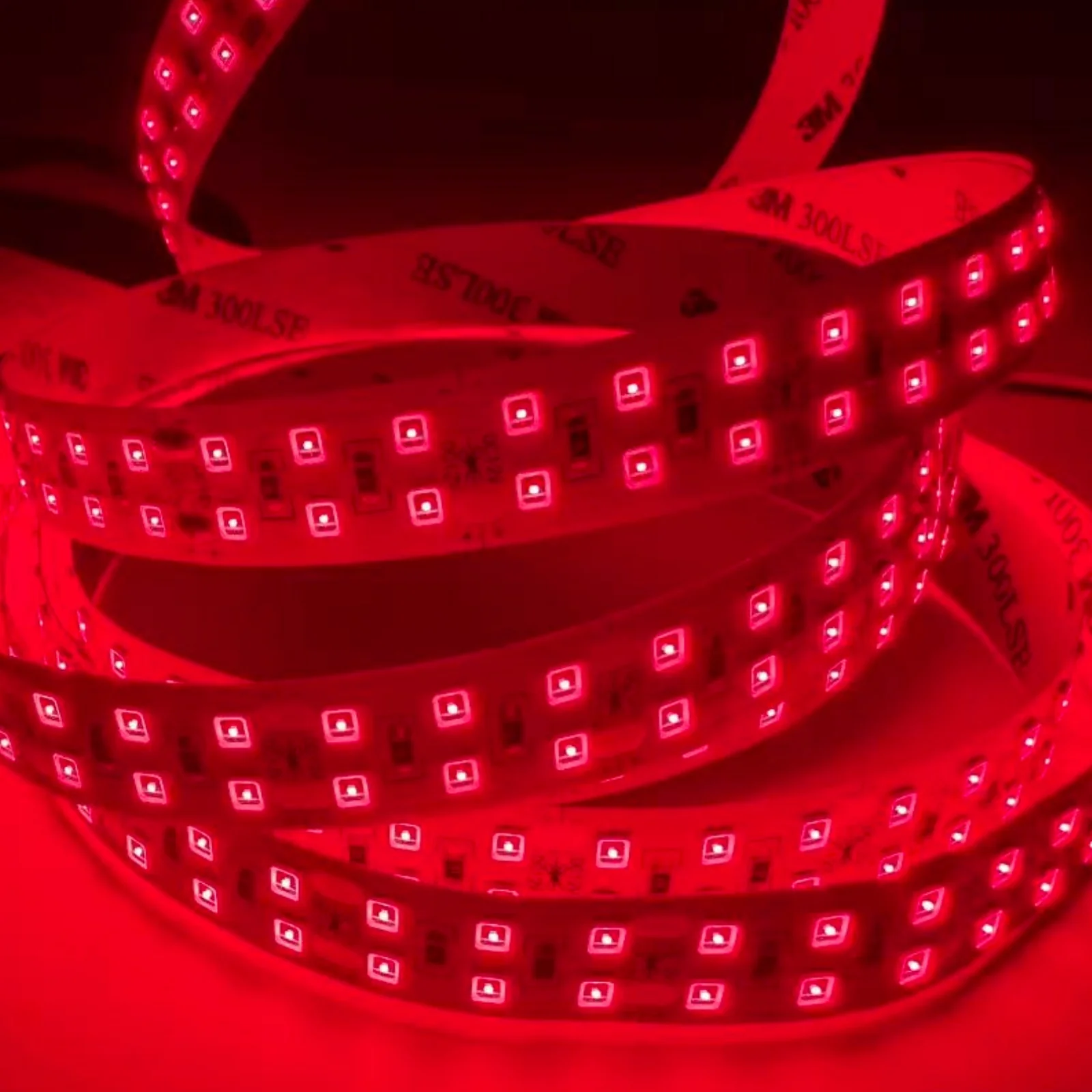 660–670nm SMD2835 DC12V Red LED Strip Light – Deep Red Light for Therapy & Growth, 60/120/240 LEDs/m, 5 Meters, IP00/IP65 - Image 4