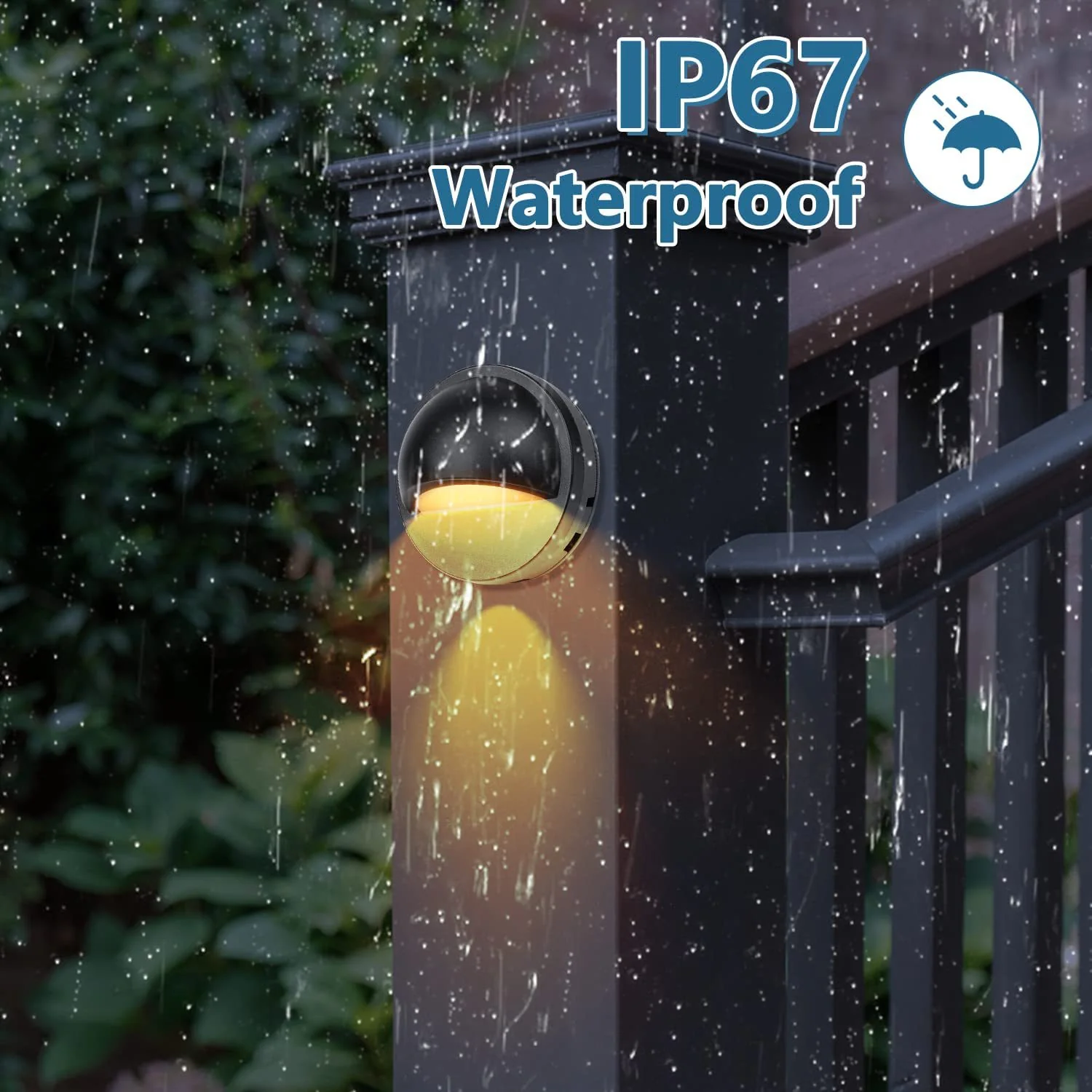 Low Voltage LED Deck Lights - 2.5W | 3000K / 4000K | AC/DC 12–36V | IP67 Waterproof | Outdoor Lights for Walkway Stair Post Railing | 6 /12-Pack - Image 5