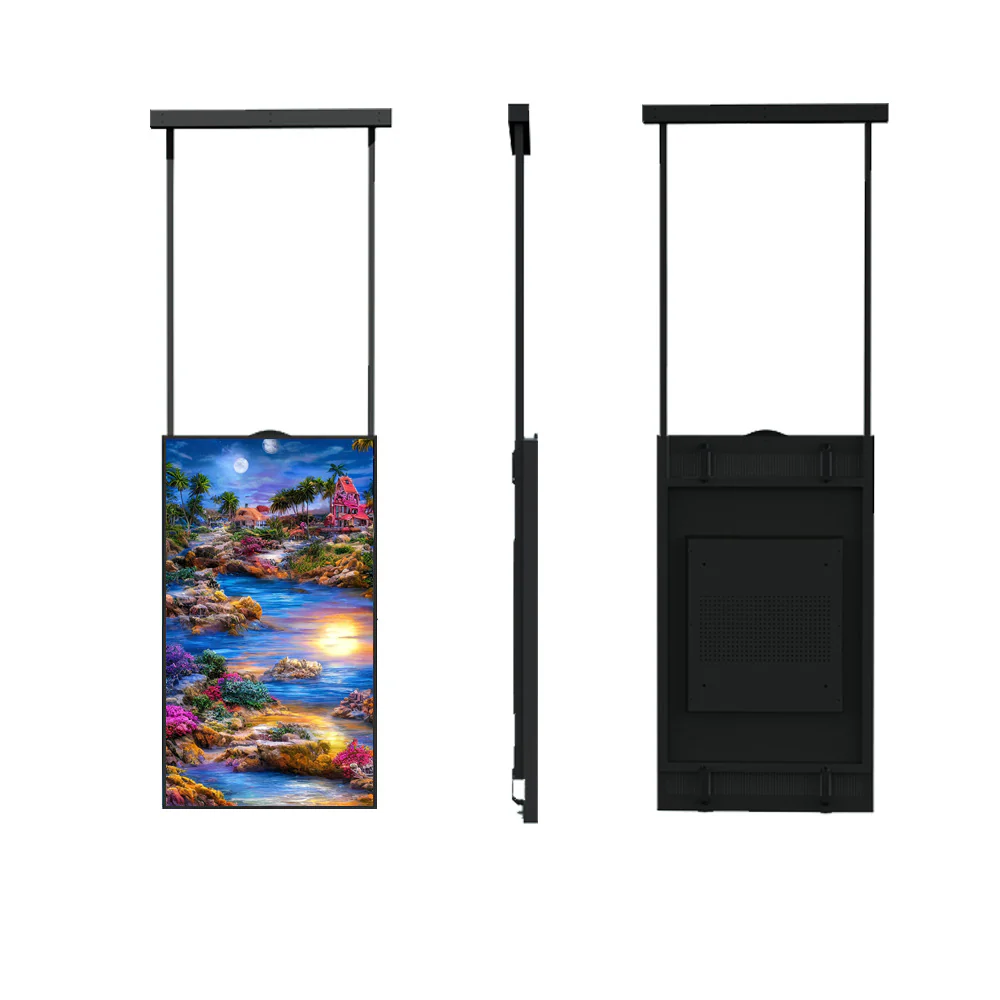 75" Single-Sided 2500nits High Bright LCD Window Display Advertising Monitor, Android RK3568 2G+32G, Non-Touch, Cloud/APP/USB, Wall-Mount/Floor Stand/Suspended Installation - Image 9
