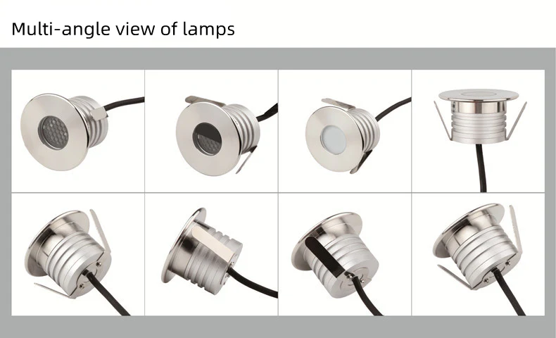 8/10-Pack Ultra-thin Honeycomb Anti-Glare Low Voltage LED Step Lights – 3W | 3000K / 4000K / 6000K  | DC12–24V | IP67 Waterproof Stainless Steel Honeycomb Step & Path Lights - Image 6