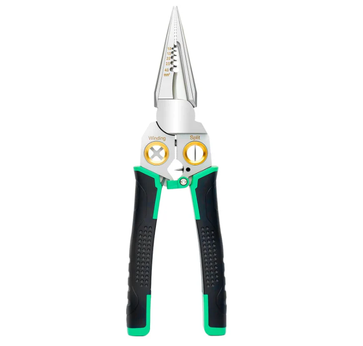 8-in-1 Wire Stripper, Multifunctional Wire Stripper Crimper Cable Cutter Pliers, Professional Wire Strippers Electrical Wire Crimper, Wiring Tools, Electrician, HVAC, Car Repair Tool