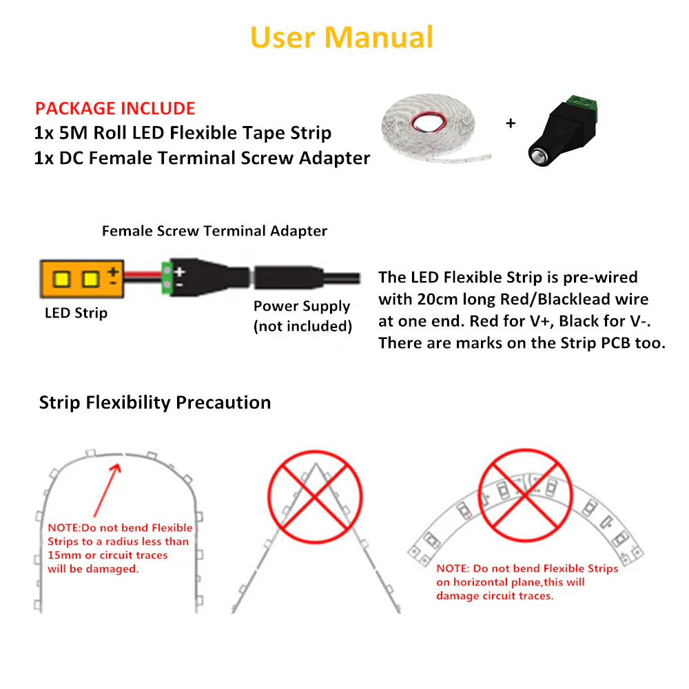 810nm SMD2835 DC12V Infrared LED Strip Light – Near IR for Therapy & Circulation, 60/120/240 LEDs/m, 5 Meters, IP00/IP65 - Image 11