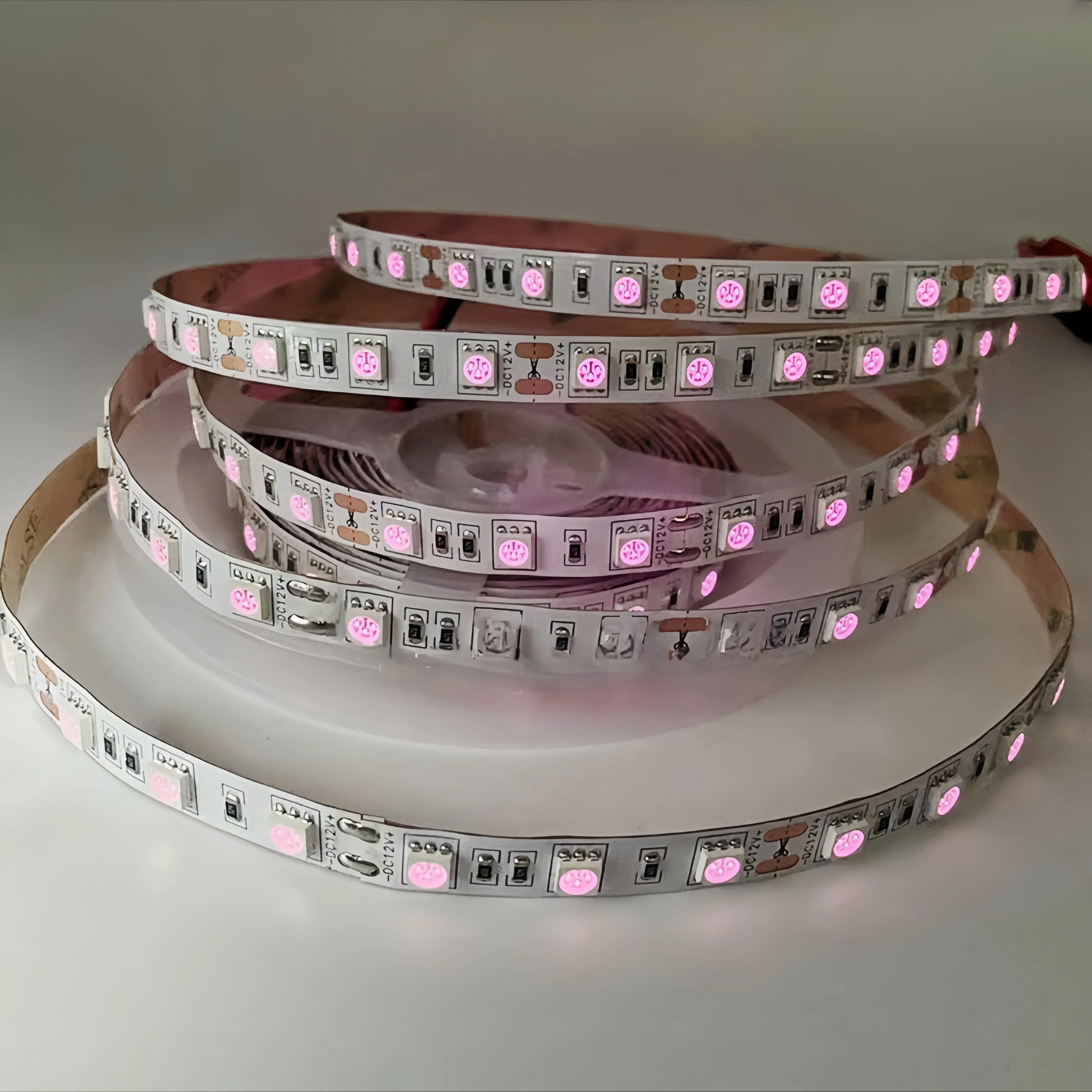 810nm SMD5050 DC12V Infrared LED Strip Light – High Power Near IR for Therapy, 30/60/120 LEDs/m, 5 Meters, IP00/IP65 - Image 4