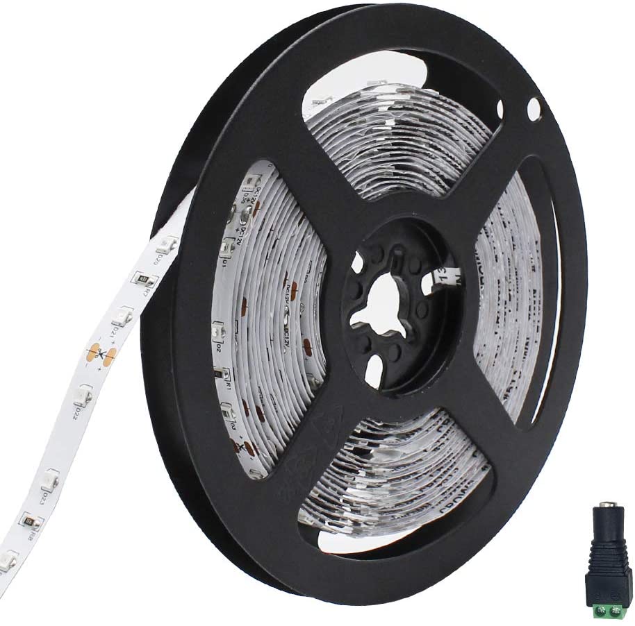 850nm SMD2835 DC12V Infrared LED Strip Light – Night Vision IR for Security, 60/120/240 LEDs/m, 5 Meters, IP00/IP65 - Image 6