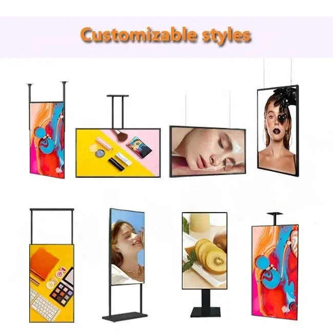 43" Single-Sided 2500nits High Bright Window LCD Digital Signage, Android RK3568 2G+32G, Non-Touch, Cloud/APP/USB, Wall-Mount/Floor Stand/Suspended Installation - Image 12