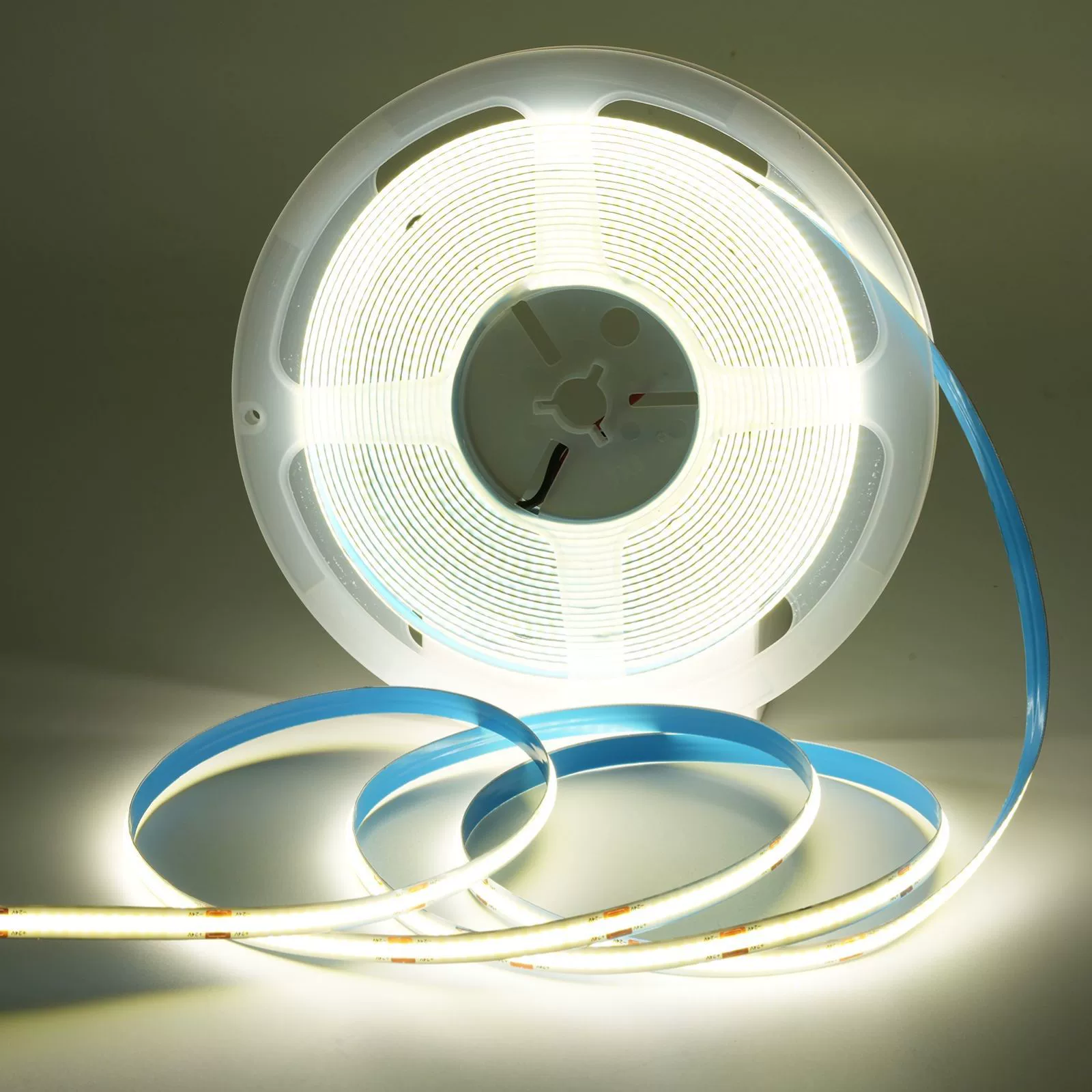8MM Wide CRI90 COB Flexible LED Strip Light - 12V / 24V | 320 / 480 LEDs/M | 3000K / 4000K / 6500K | 8mm PCB | CRI 90+ | Dot-Free Continuous Lighting | Non-Waterproof | for Cabinets,Kitchen Office Lighting | 5/50M - Image 3