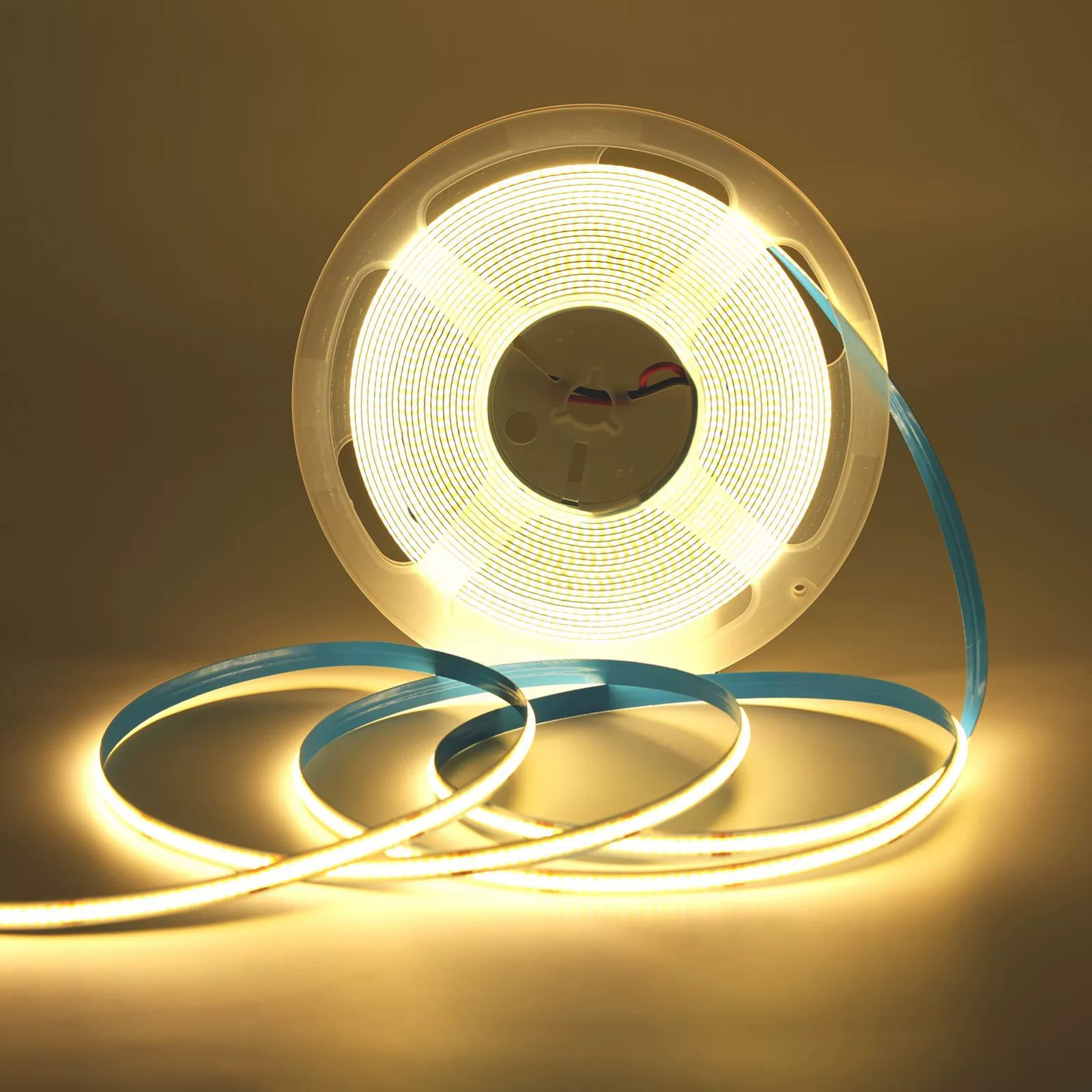 8MM Wide CRI90 COB Flexible LED Strip Light - 12V / 24V | 320 / 480 LEDs/M | 3000K / 4000K / 6500K | 8mm PCB | CRI 90+ | Dot-Free Continuous Lighting | Non-Waterproof | for Cabinets,Kitchen Office Lighting | 5/50M - Image 4