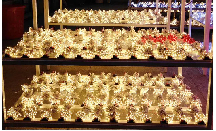 9mm LED Dot Light for Channel Letter Sign, 50pcs/String, 0.2W DC 12V IP67 Waterproof LED Pixel String Light for Punch Letter Signs, Advertising Boards and Light Boxes - Image 14