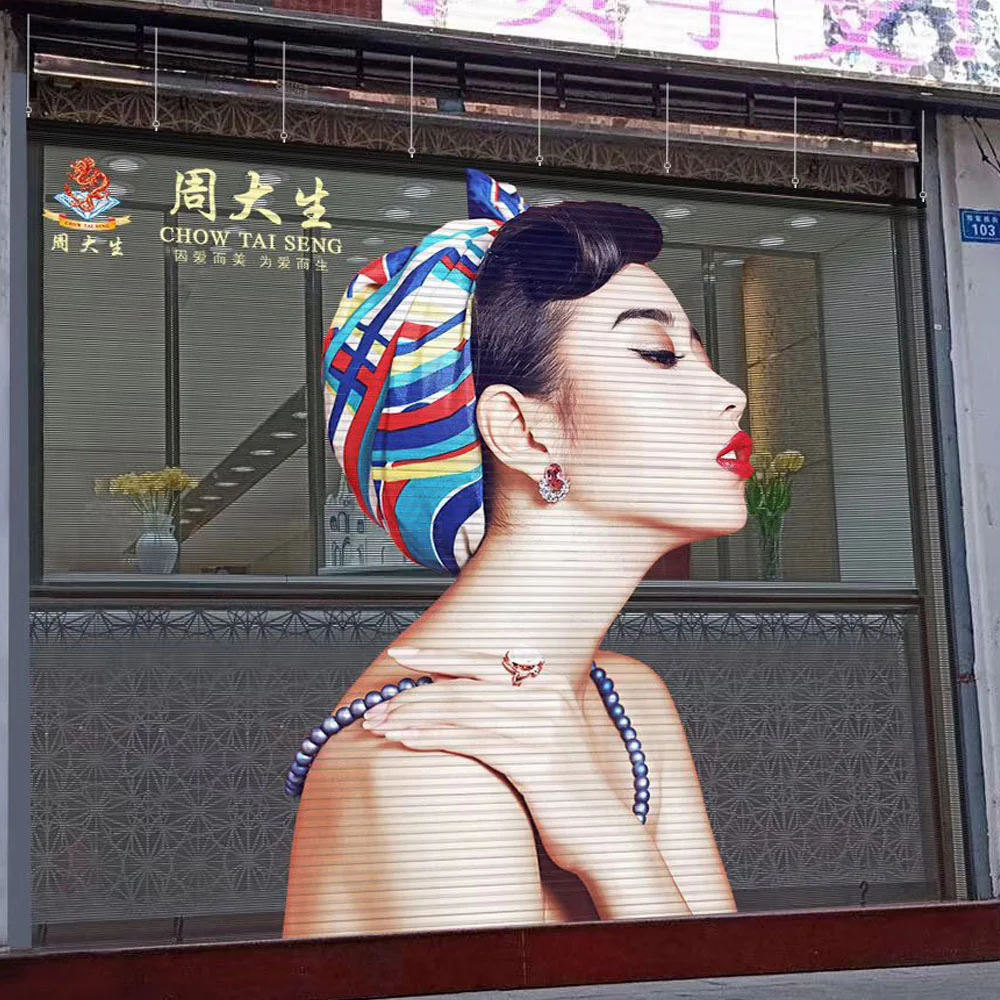 aClear Series Transparent LED Display Screen P3.91/7.81mm Pixel 1500nits/3500nits/5500nits in 1000x1000mm Aluminum Indoor Type for Glass/Window Display - Image 5