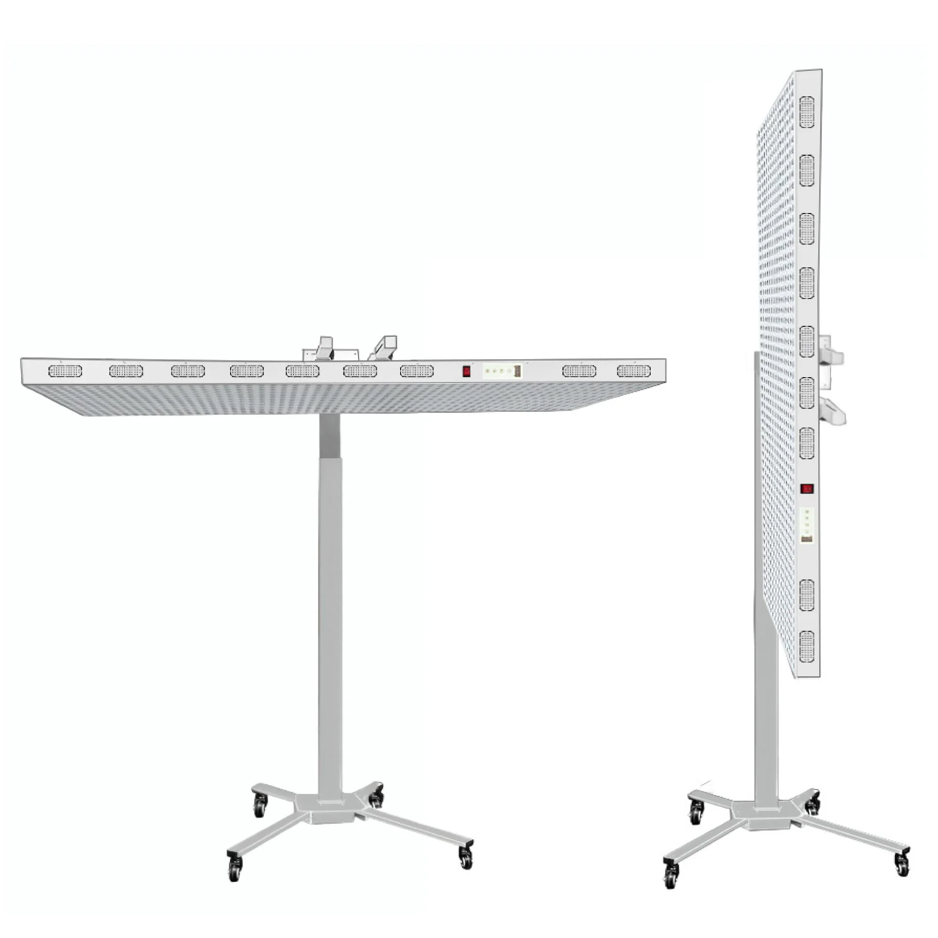 AL-PRO Series Heavy Duty Panel Red Therapy Light – 1000W / 1250W  | Dual Chip Red Light & Infrared | Touch Control with Timer & Pulse Dimming | Hanging/Mobile Stand/Electrical Mobile Stand Options| for Pain Relief & Skin Beauty - Image 13