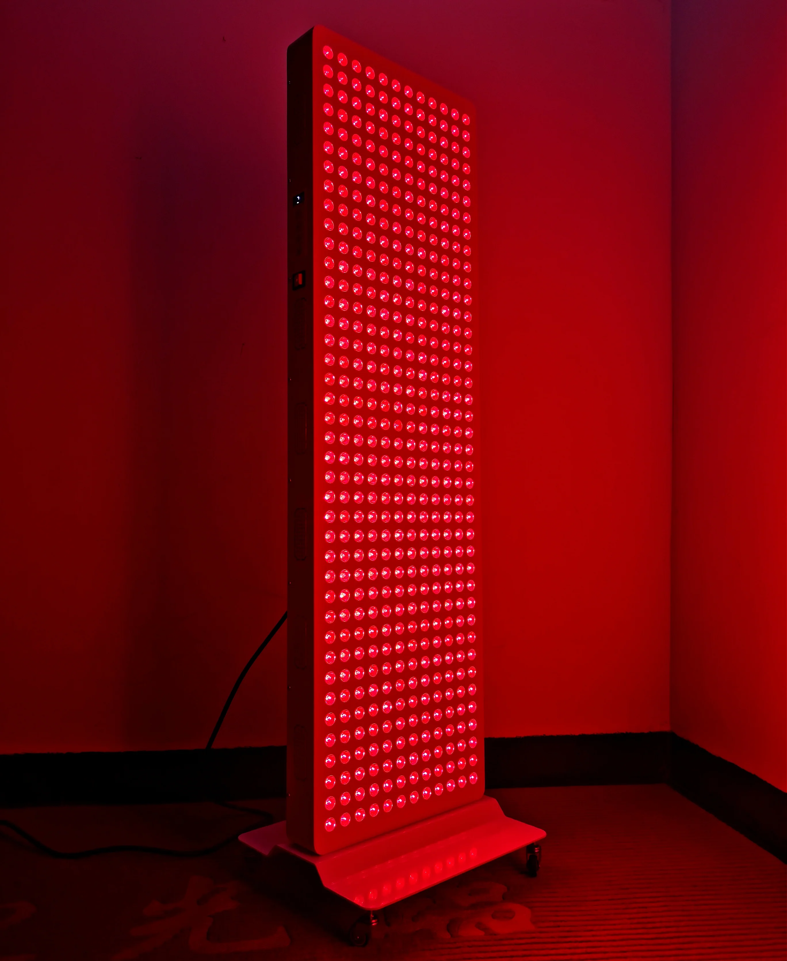 AL-PRO Series Large Panel Infrared Therapy Lamp – 600W / 800W | Dual Chip Red Light & Infrared | Touch Control with Timer & Pulse Dimming | 30° Lens | AC85–265V | Included Hanging Rope, Protective Goggles | for Skin Beauty | US / EU / UK / AU Plug - Image 4