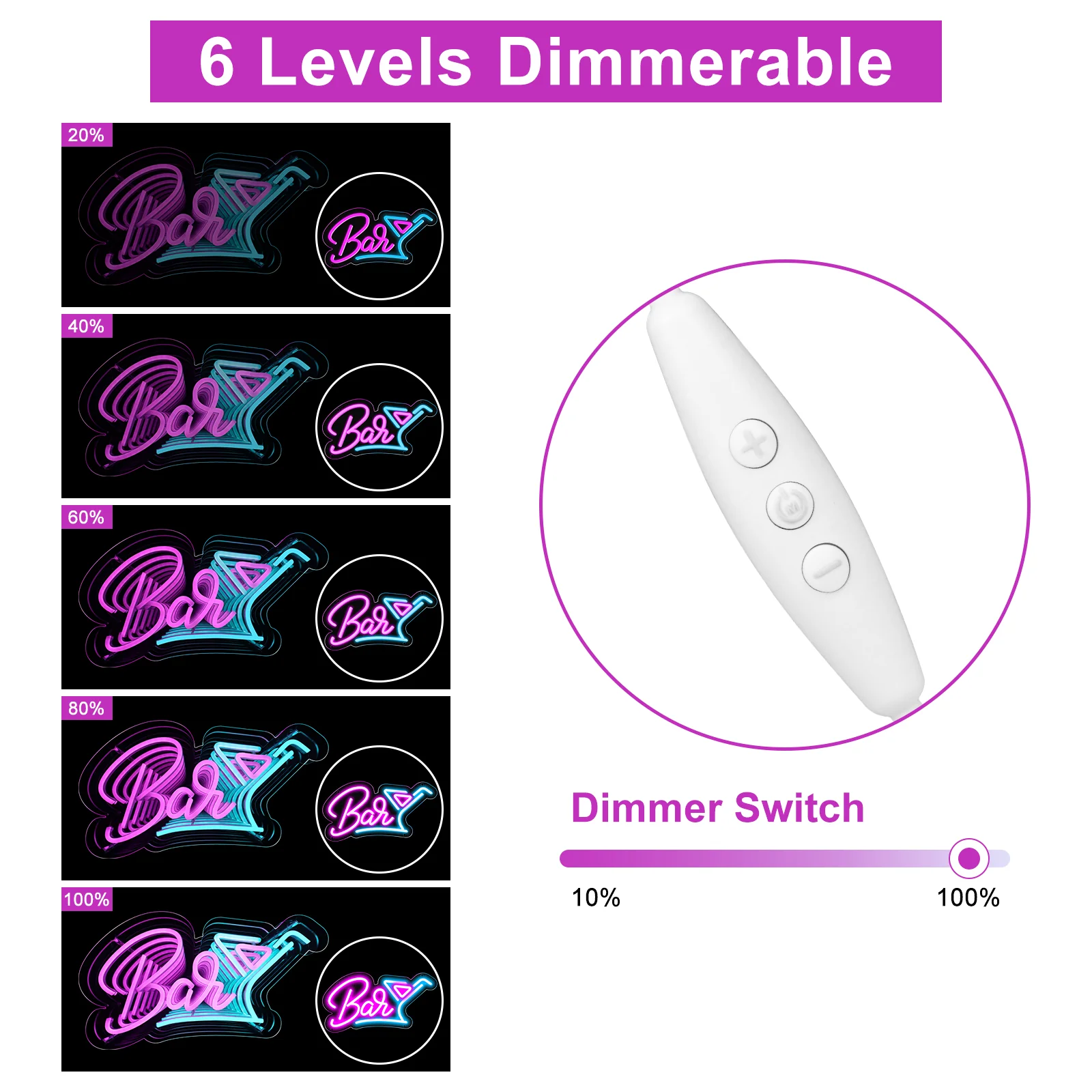 Bar LED Sign – 15 × 9.2 inch | Multi-Color Glow | USB Powered | Hanging | Ideal for Bar, Pub, Lounge, Nightclub, Party Mood Lighting - Image 7