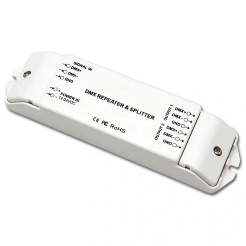 BC Series DMX512 Signal Amplifier & Wireless Transceiver | For LED Lights & Strips