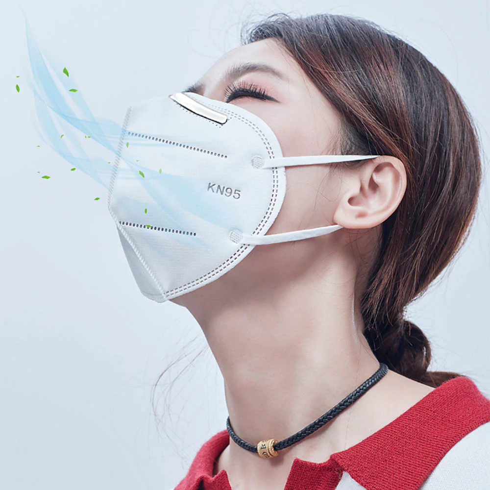 10Pack of KN95 Face Masks, Multi-Ply Cotton Filter Medical Sanitary for Dust, Germ Protection - Image 4