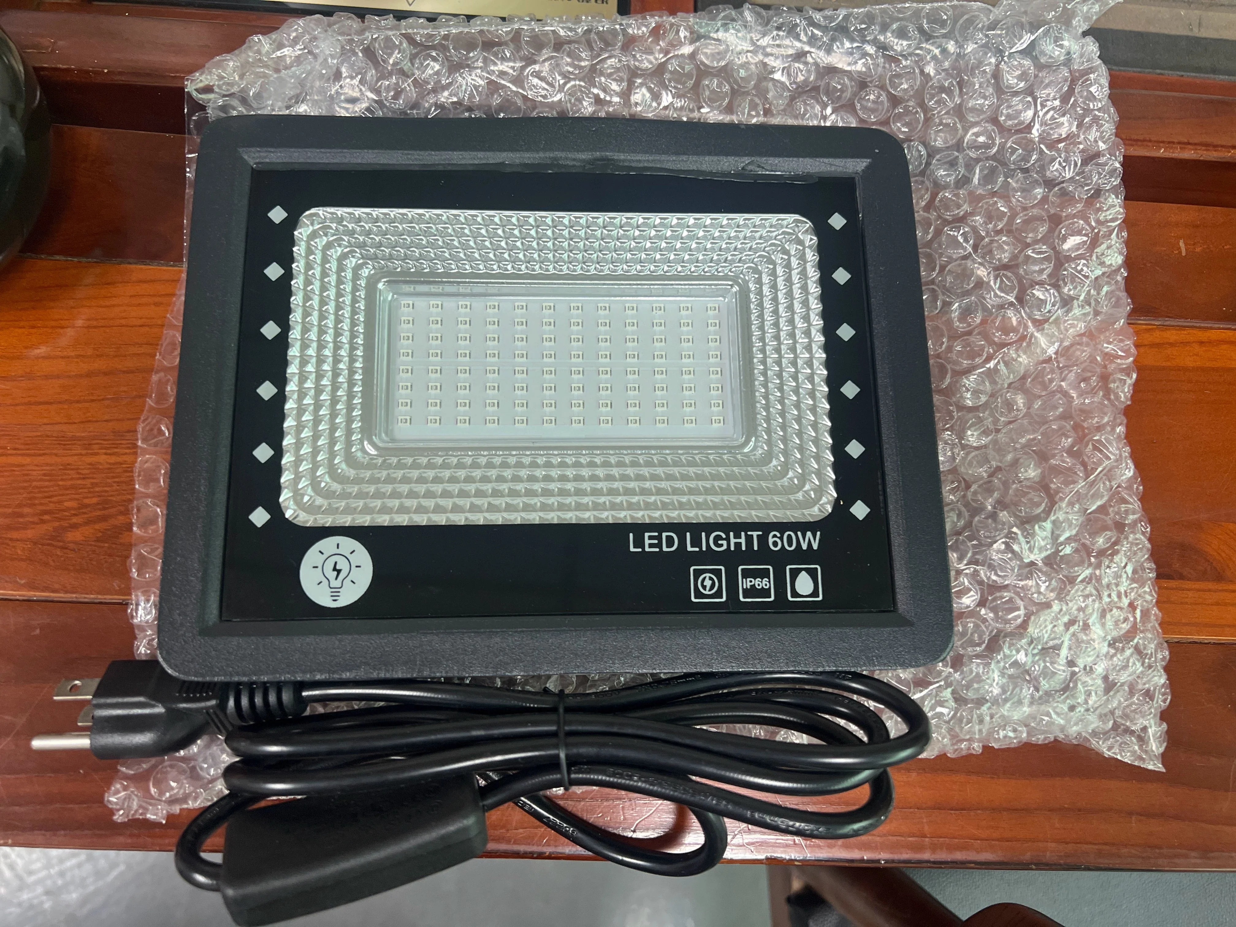 2 Pack Black Lights - 60W 395-400nm AC85-265V Upgraded LED Flood Light with Switch, Waterproof IP66 for Glow Party, Stage Lighting, Aquarium, Glow in The Dark, Body Paint, Fluorescent Poster, Neon Glow - Image 8