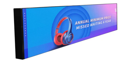 Bus Rear Window & Side LED Advertising Display Screen 4500nits High Brightness, Inside Installation, Network Cluster Control - Image 5