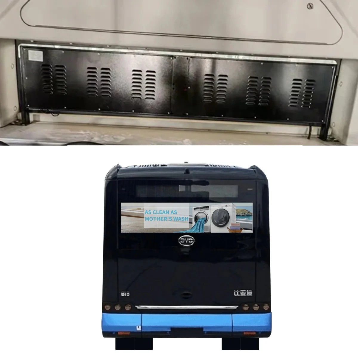Bus Rear Window & Side LED Advertising Display Screen 4500nits High Brightness, Inside Installation, Network Cluster Control - Image 9