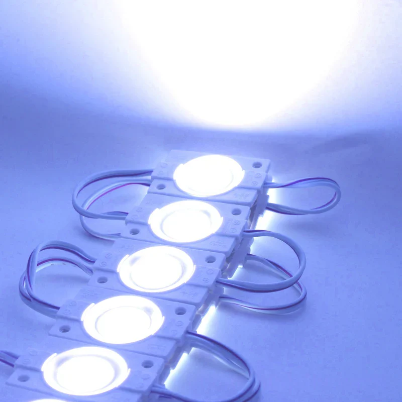 COB LED Module String Light, 20pcs/String, 1.5W 150LM, 46×30mm, DC12V IP65 Waterproof Sign Module with Adhesive Tape for Advertising Light Box & Channel Letters - Image 6