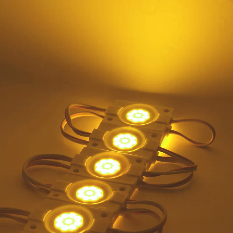 COB LED Module String Light, 20pcs/String, 1.5W 150LM, 46×30mm, DC12V IP65 Waterproof Sign Module with Adhesive Tape for Advertising Light Box & Channel Letters - Image 7