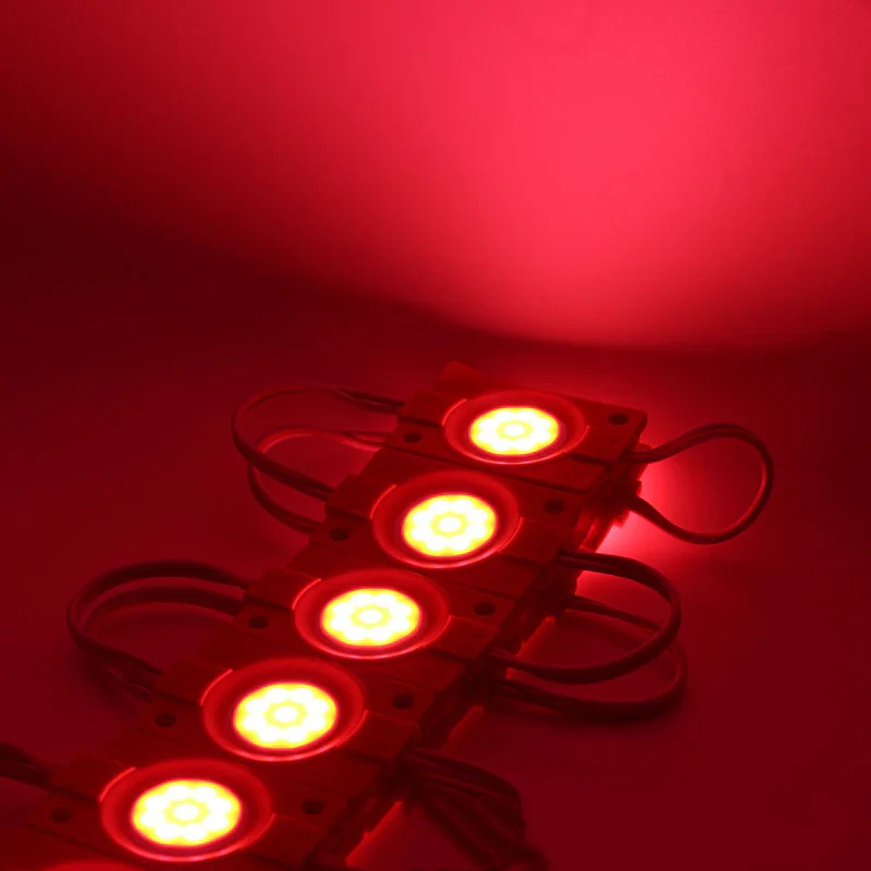 COB LED Module String Light, 20pcs/String, 1.5W 150LM, 46×30mm, DC12V IP65 Waterproof Sign Module with Adhesive Tape for Advertising Light Box & Channel Letters - Image 8