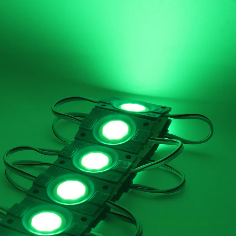 COB LED Module String Light, 20pcs/String, 1.5W 150LM, 46×30mm, DC12V IP65 Waterproof Sign Module with Adhesive Tape for Advertising Light Box & Channel Letters - Image 9