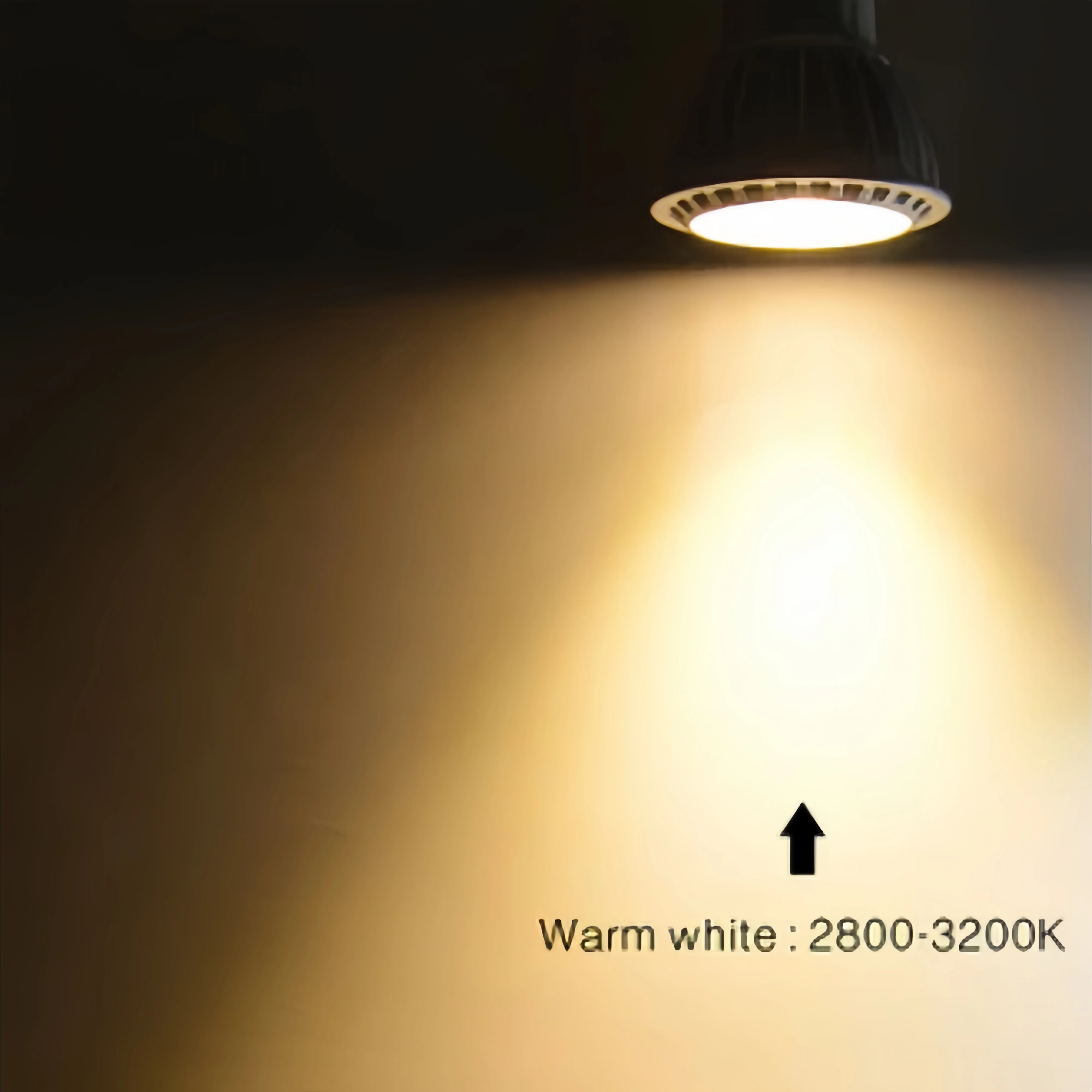 4Pack 3W/5W 12V AC/DC LED Spotlight MR16 LED Bulb Light GU5.3 Bi-Pin Base White Aluminum Housing 30° Beam Angle - Image 7