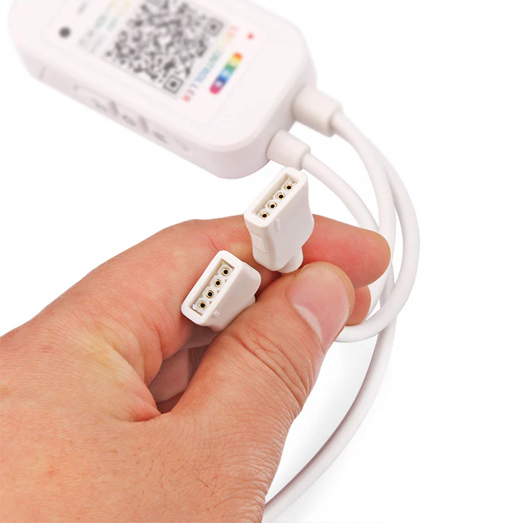 ELK6ARGB Bluetooth Music RGB LED Controller – DC5V-24V | Dual Output | Wireless APP + Remote Control | For RGB LED Strips - Image 11