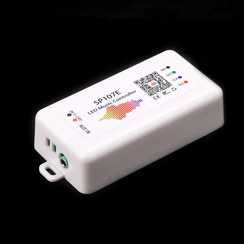 5V-24V DC Wireless SP107E Bluetooth Music Symphony Controller for Dream Color Magic Color Addressable Color Changing LED Flexible Strip Lights Max 960Pixels Controllable - Image 4