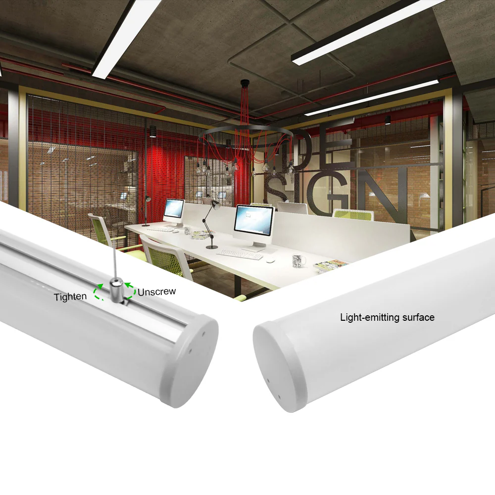 Round Extruded Suspended Linear LED Aluminum Profile D60-B – 60mm Dia| 30mm Inner Width | Silver | Milky White Cover | With Installation Accessories | – 1m / 2m | 20 / 50-Pack - Image 6