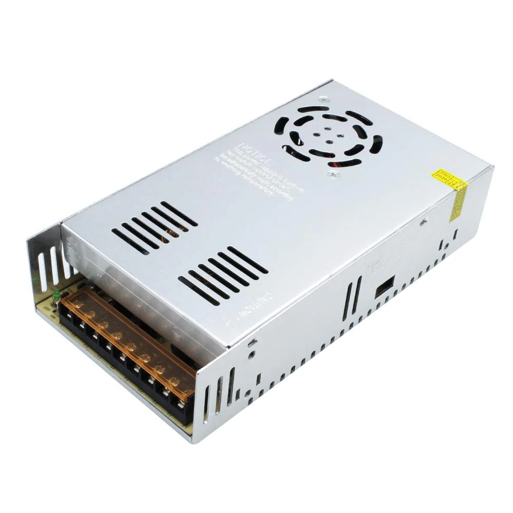 DC 12V/24V Switching Power Supply 300W–600W, AC 110/220V Input, High Power LED Driver Transformer, Cooling Fan Metal Case, CE/FCC/RoHS Certified - Image 14